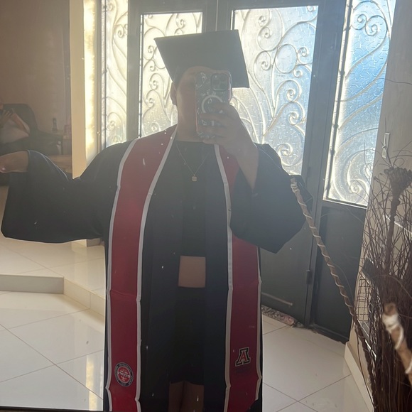 josten’s Other - Student regalia (cap and gown) with stole from University of Arizona